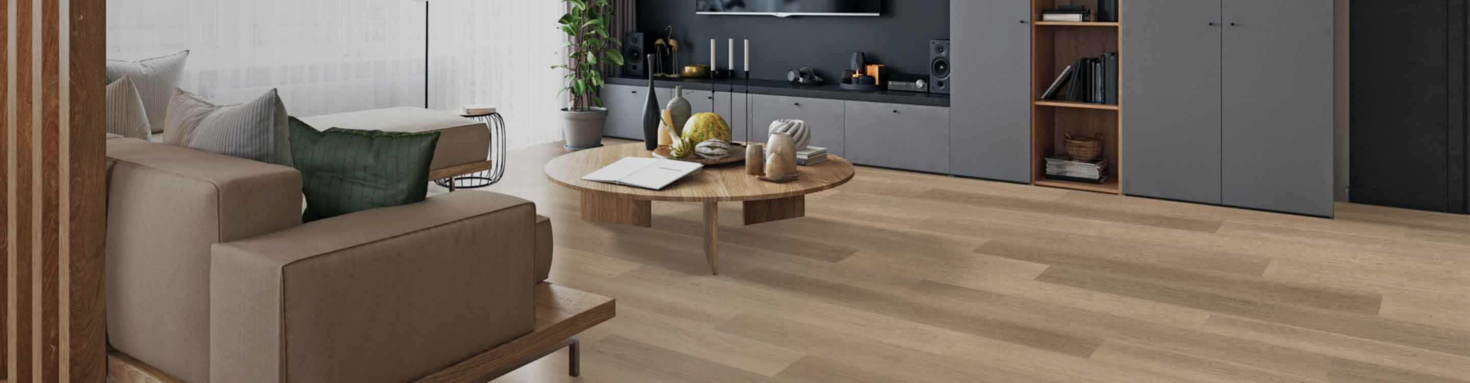 laminate flooring in living room